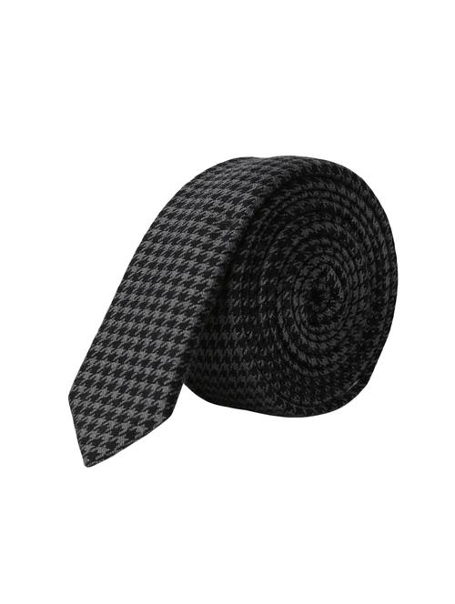 grey cotton tie - 14331655 - Very Small Image - 1