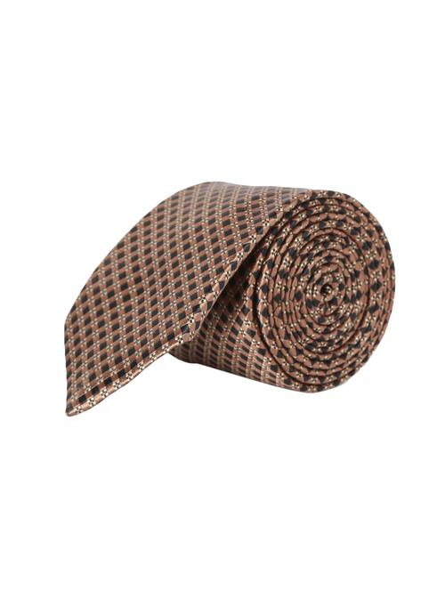 brown cotton tie - 14331668 - Very Small Image - 1