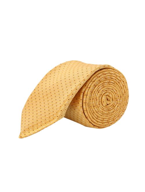 yellow cotton tie - 14331685 - Very Small Image - 1