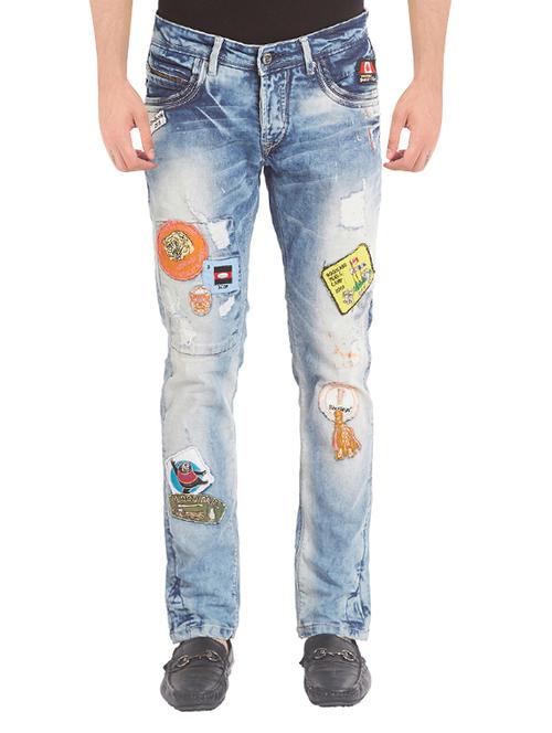 blue cotton jean - 14332003 - Very Small Image - 1