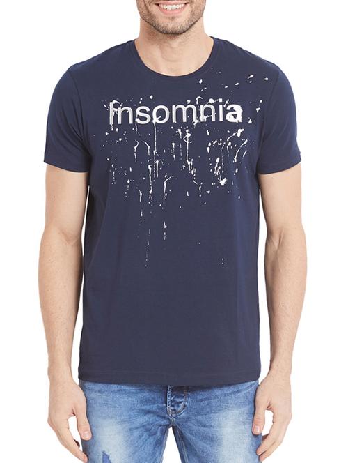 blue cotton t-shirt - 14332183 - Very Small Image - 1