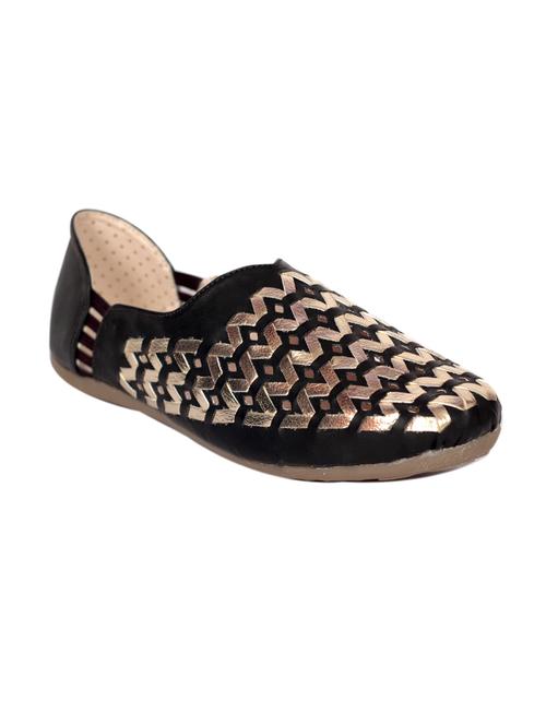 black faux leather ballerina - 14339260 - Very Small Image - 1