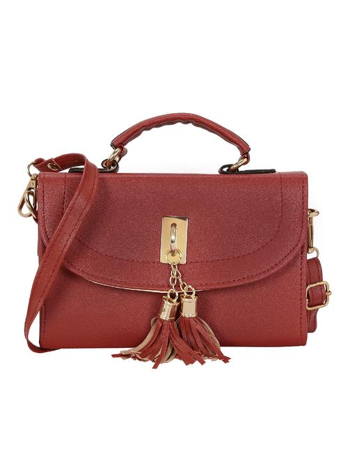 red regular sling bag - 14339375 - Very Small Image - 1