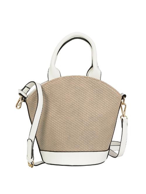 beige leatherette  regular sling bag - 14339467 - Very Small Image - 1