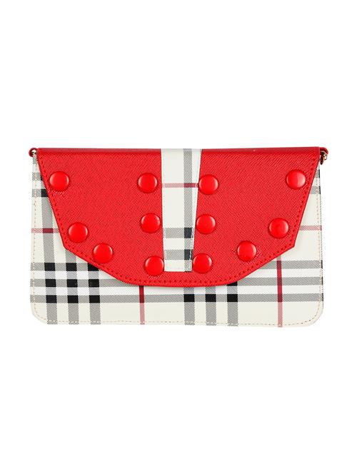 red leatherette regular sling bag - 14340217 - Very Small Image - 1