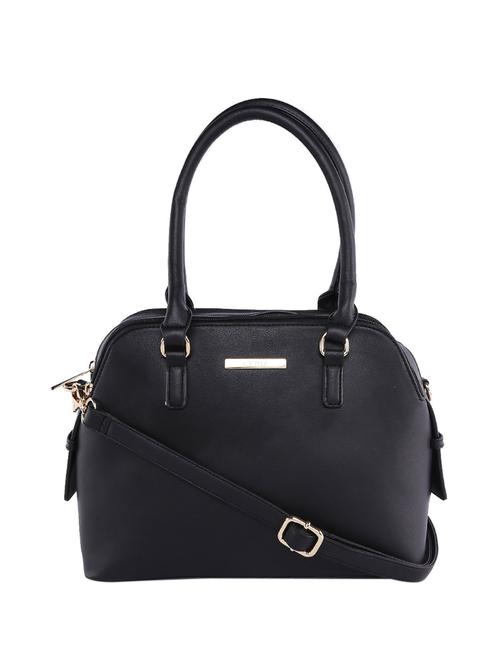 black leatherette handbag - 14341284 - Very Small Image - 1