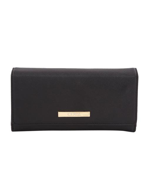 black leatherette wallet - 14341349 - Very Small Image - 1