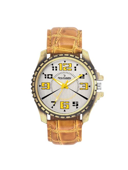 ravinson new style analog white dial men watch - r1511kl02 - 14341623 - Very Small Image - 1