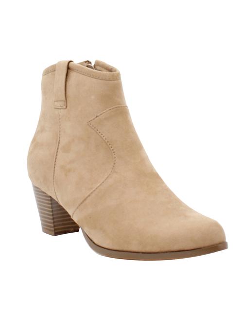beige fabric ankle  boot - 14342233 - Very Small Image - 1