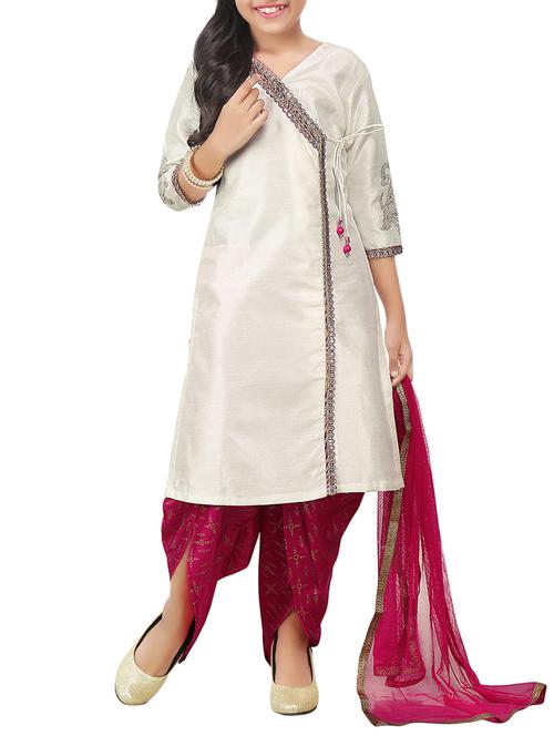 white silk blend suit set - 14344166 - Very Small Image - 1