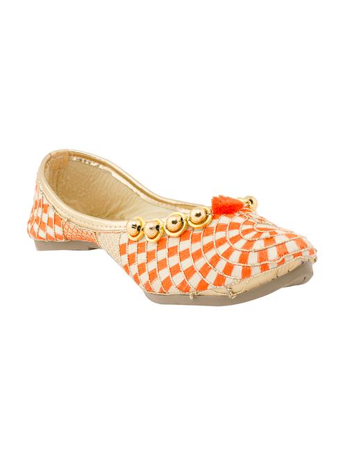 orange slip on jutis - 14344426 - Very Small Image - 1