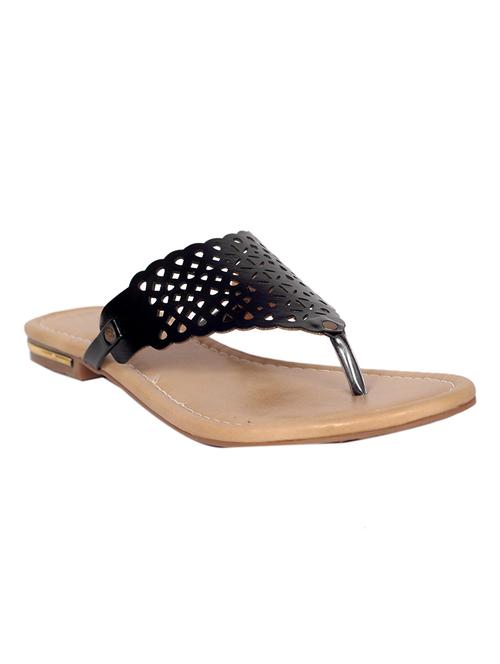black open thong sandal - 14345189 - Very Small Image - 1