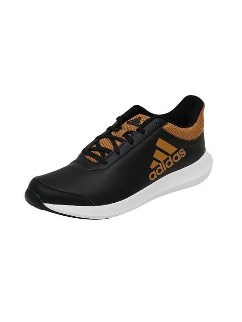 black leatherette lace up sport shoe - 14347820 - Very Small Image - 1