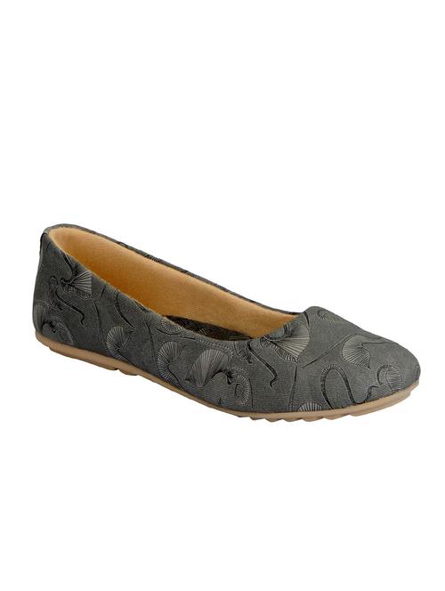 black faux leather ballerina - 14348571 - Very Small Image - 1