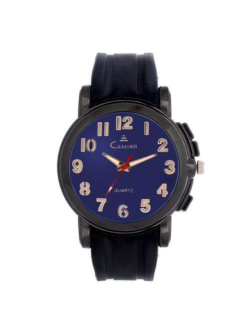 camerii elegance blue dial wrist watch - 14349007 - Very Small Image - 1