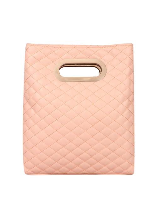 pink leatherette handbag - 14349308 - Very Small Image - 1