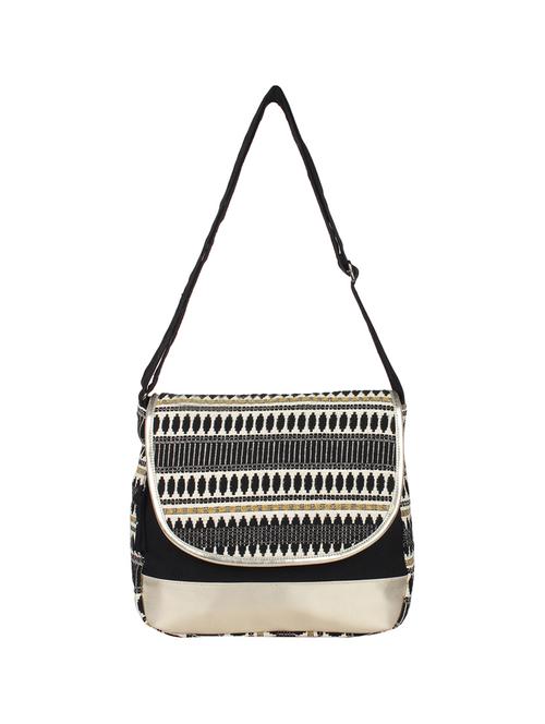 black canvas sling bag - 14349320 - Very Small Image - 1
