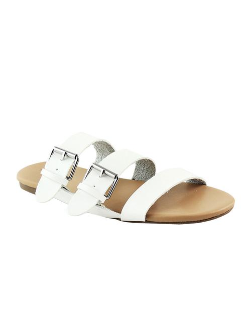 white slip on sandal - 14350053 - Very Small Image - 1