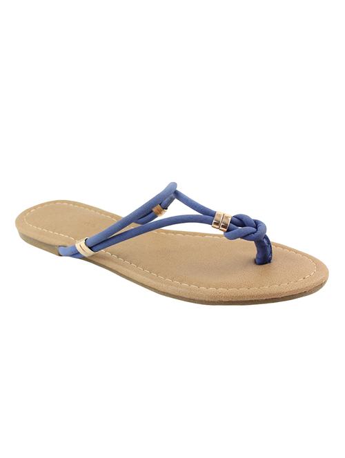 Blue Toe Separator Sandal - 14350056 - Very Small Image - 1