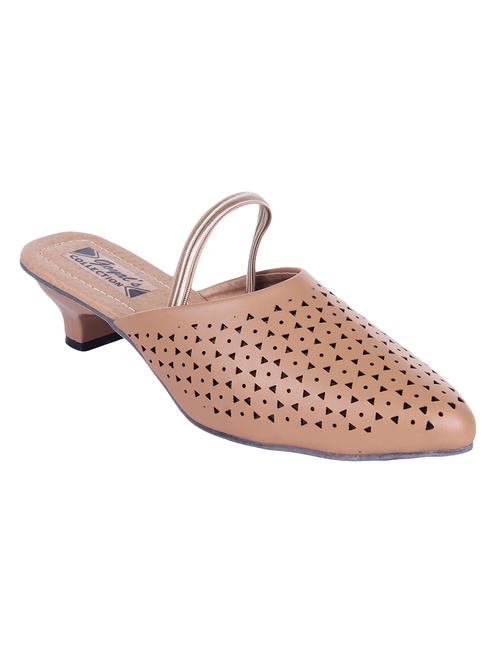 tan mules sandal - 14350960 - Very Small Image - 1
