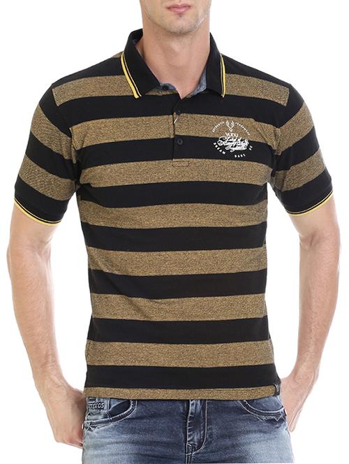 brown cotton t-shirt - 14351641 - Very Small Image - 1
