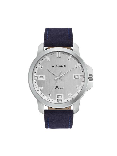 walrus jack silver color analog men watch-wwm-jack-070307 - 14352157 - Very Small Image - 1