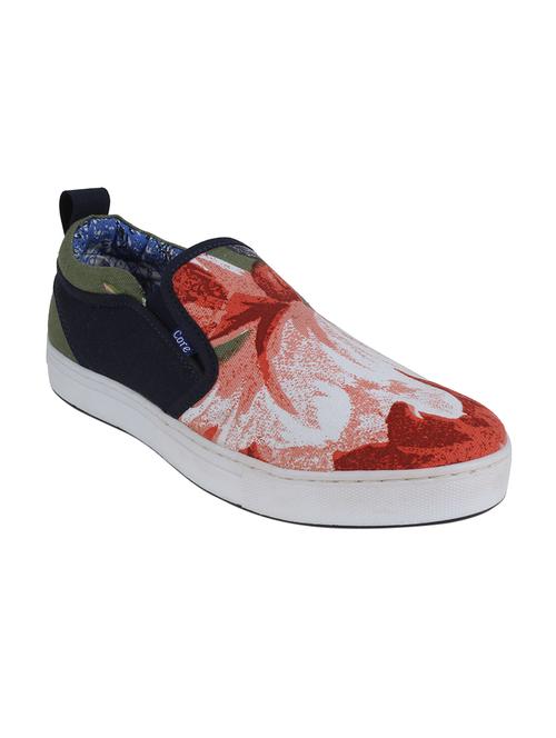 Multi Colored Canvas Casual Slipon - 14354457 - Very Small Image - 1