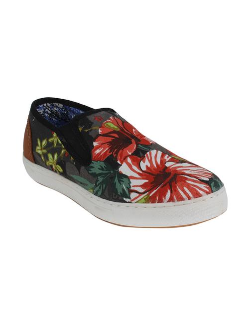 multi colored canvas casual slipon - 14354461 - Very Small Image - 1