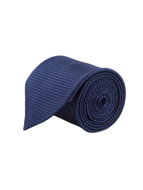 dark blue microfiber tie - 14354742 - Very Small Image - 1