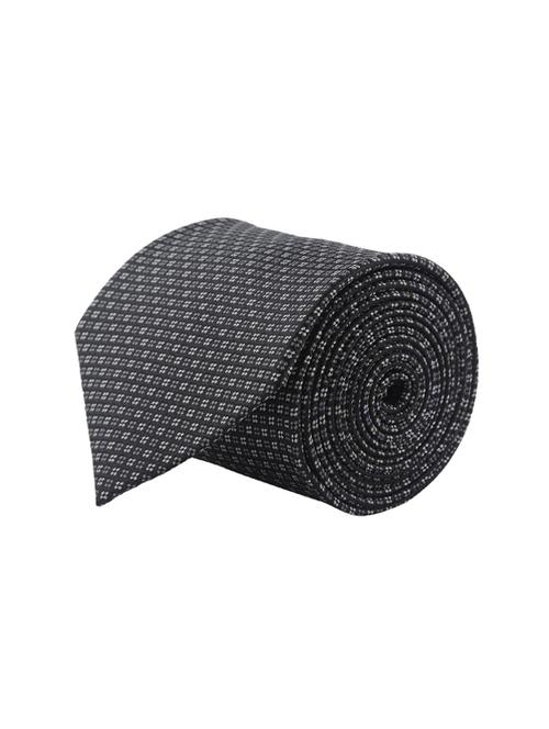 black microfiber tie - 14354757 - Very Small Image - 1