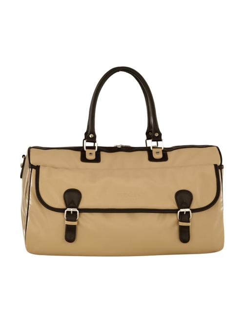 beige leatherette dufflebag - 14355480 - Very Small Image - 1
