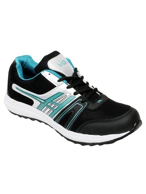 Black Mesh Lace Up Sport Shoe - 14356302 - Very Small Image - 1