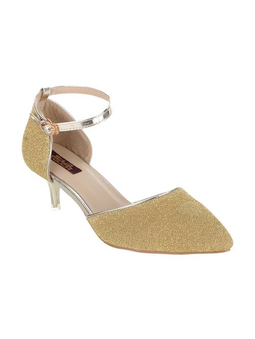 gold ankle strap sandal - 14356970 - Very Small Image - 1