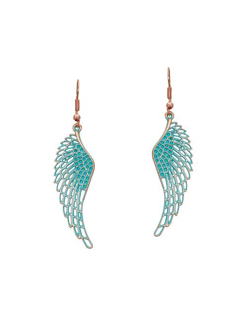 lass vogue blue drop earrings - 14359859 - Very Small Image - 1