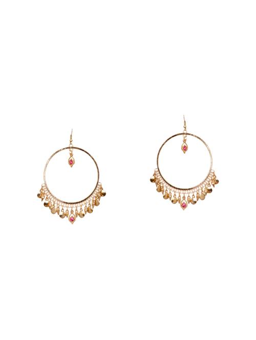 lass vogue studded drop earrings - 14359880 - Very Small Image - 1