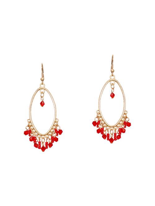 lass vogue studded drop earrings - 14359899 - Very Small Image - 1