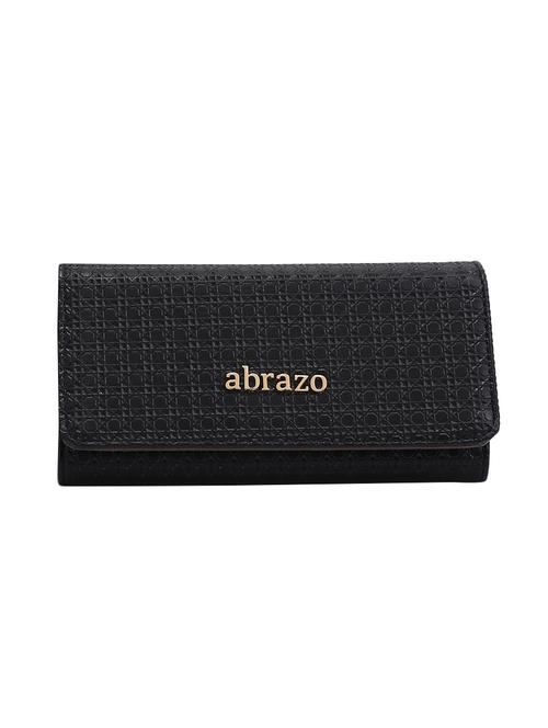 black leatherette wallet - 14361014 - Very Small Image - 1