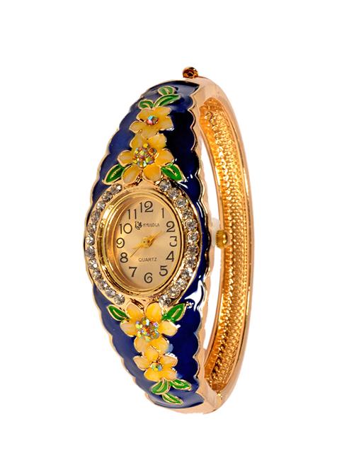 mansiyaorange desginer ad  hand meenamulti colored hand wrist  bracelet watches - 14363948 - Very Small Image - 1