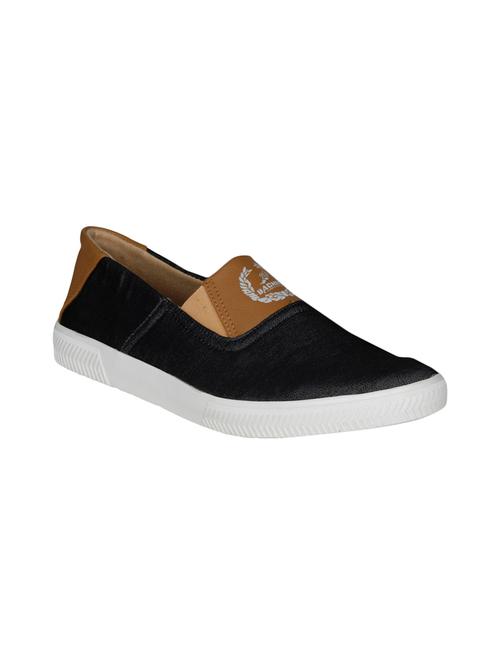 black canvas casual slipon - 14363973 - Very Small Image - 1