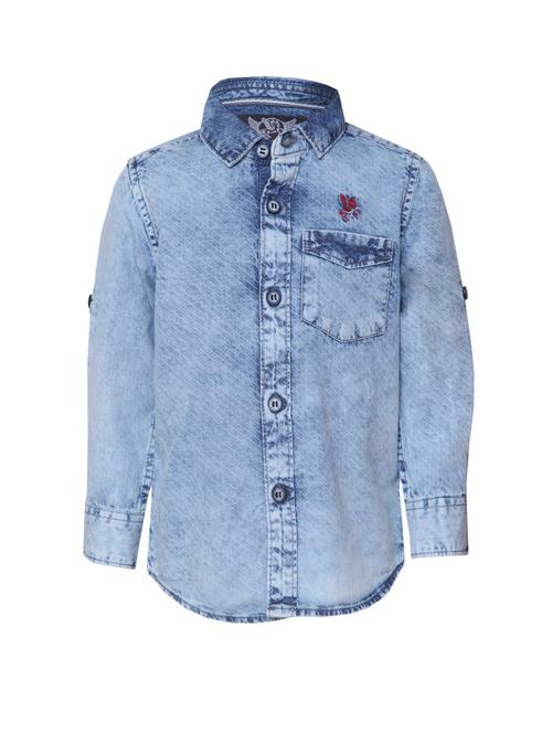 light blue denim shirt - 14364129 - Very Small Image - 1