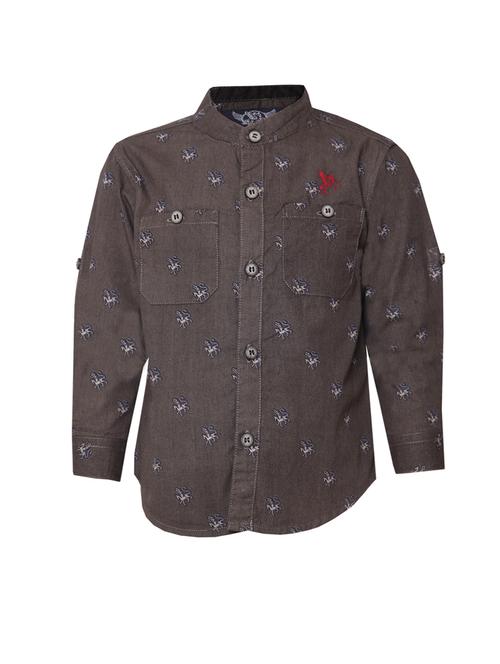 pocket patched quirky print shirt - 14364140 - Very Small Image - 1