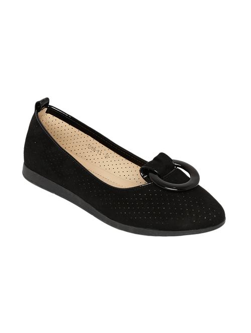 black suede ballerina - 14366904 - Very Small Image - 1