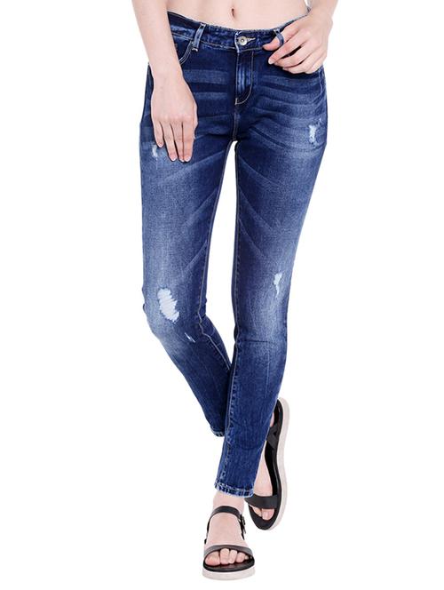blue skinny fit denim jean - 14367764 - Very Small Image - 1