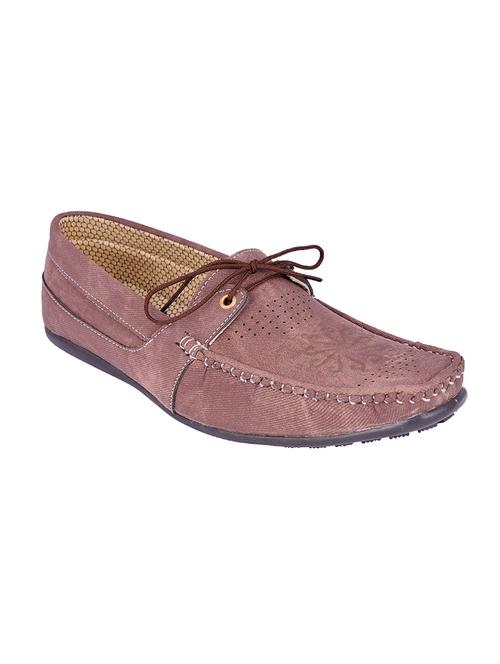 brown denim slip on loafer - 14370874 - Very Small Image - 1
