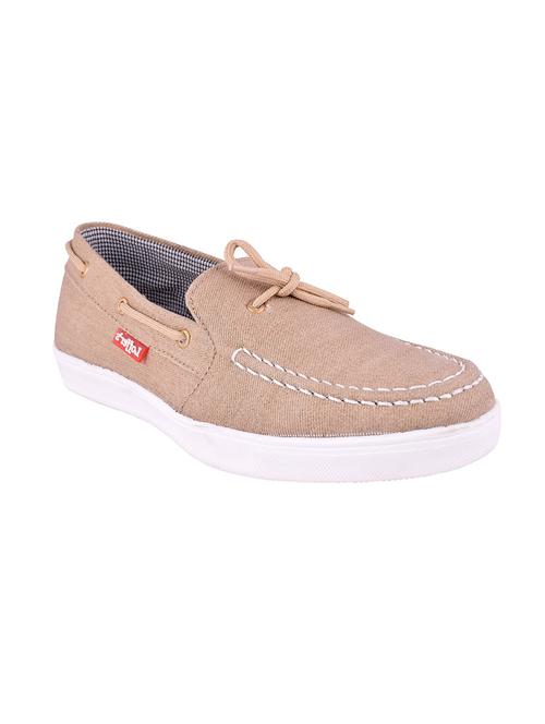 beige canvas casual slipon - 14370886 - Very Small Image - 1