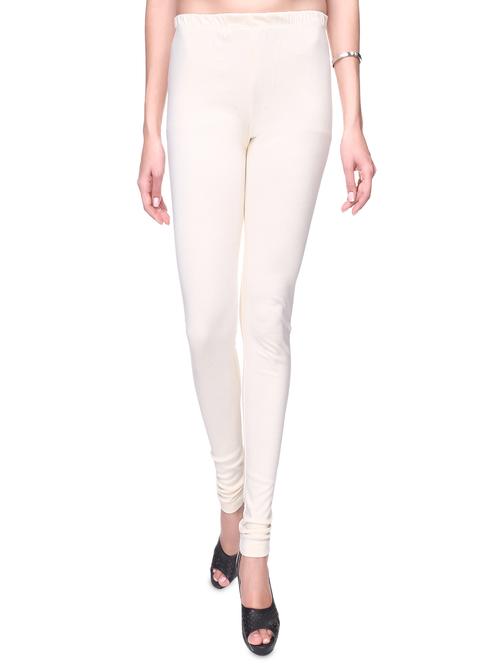 white cotton leggings - 14372529 - Very Small Image - 1