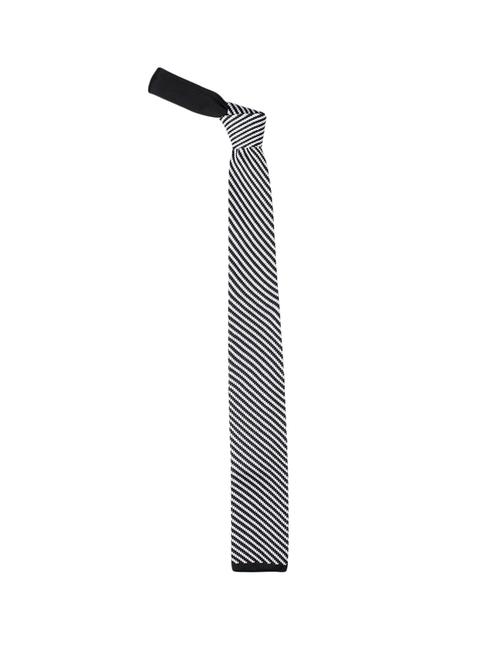 black micro fibre tie - 14375185 - Very Small Image - 1