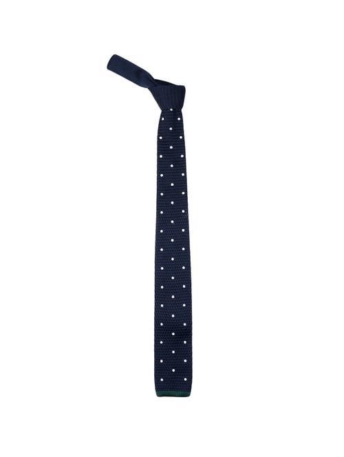 blue micro fibre tie - 14375202 - Very Small Image - 1
