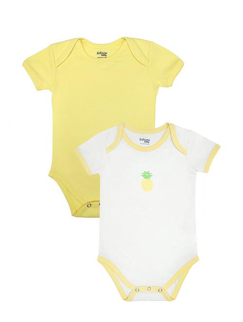 multi colored cotton onesies - 14375318 - Very Small Image - 1