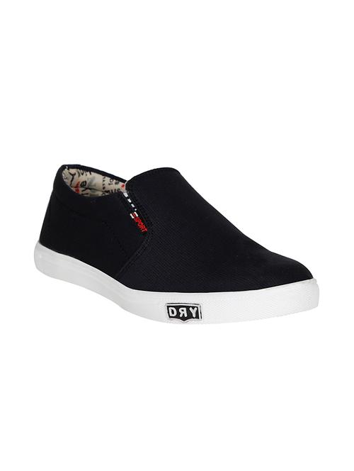 black canvas casual slipon - 14376865 - Very Small Image - 1